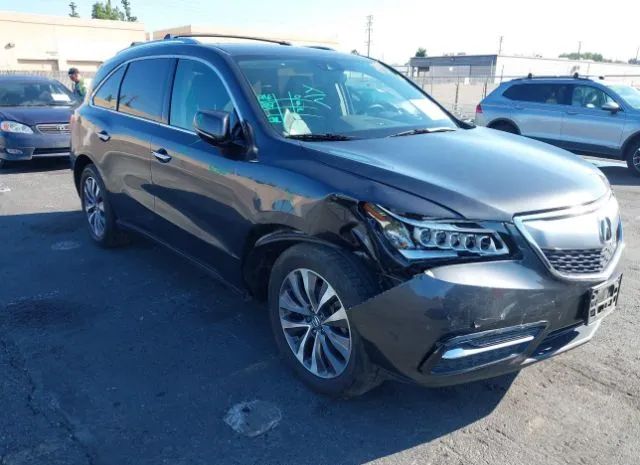 ACURA MDX 2016 5fryd4h43gb048530