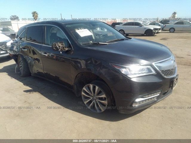 ACURA MDX 2016 5fryd4h43gb050147