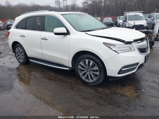 ACURA MDX 2016 5fryd4h43gb050567