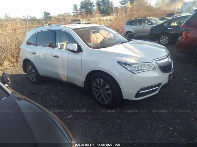 ACURA MDX 2016 5fryd4h43gb062105