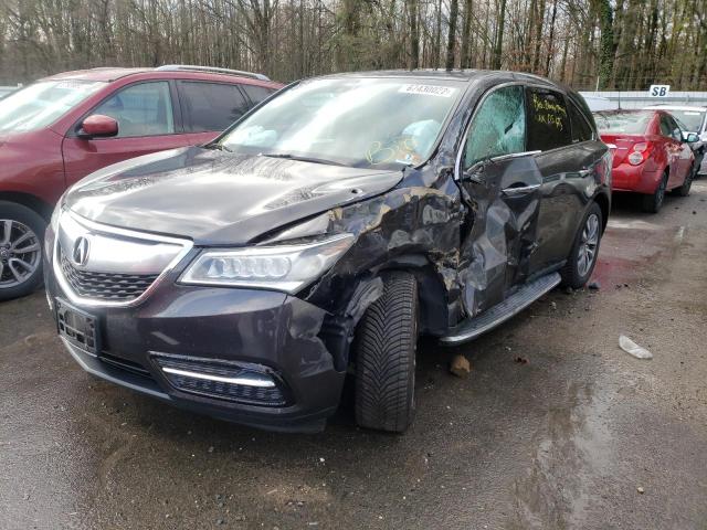 ACURA MDX TECHNO 2014 5fryd4h44eb005229