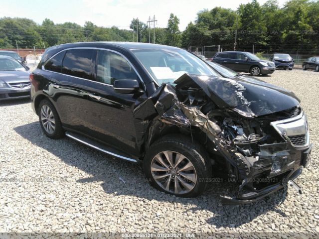 ACURA MDX 2014 5fryd4h44eb027764