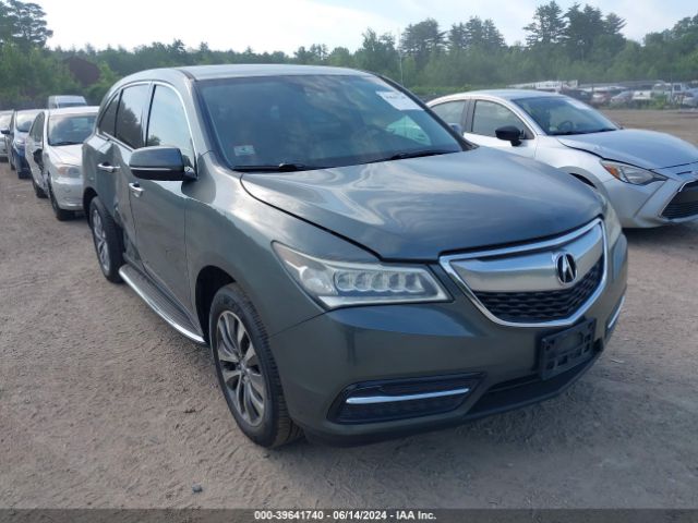 ACURA MDX 2015 5fryd4h44fb003482