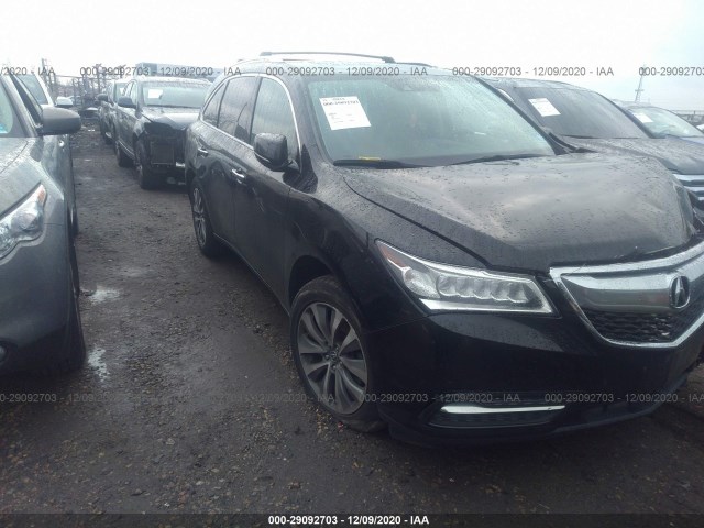 ACURA MDX 2015 5fryd4h44fb004289