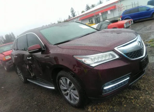 ACURA MDX 2015 5fryd4h44fb008083