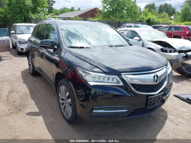 ACURA MDX 2015 5fryd4h44fb008990