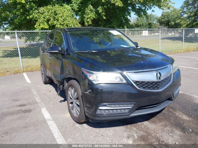 ACURA MDX 2015 5fryd4h44fb010139