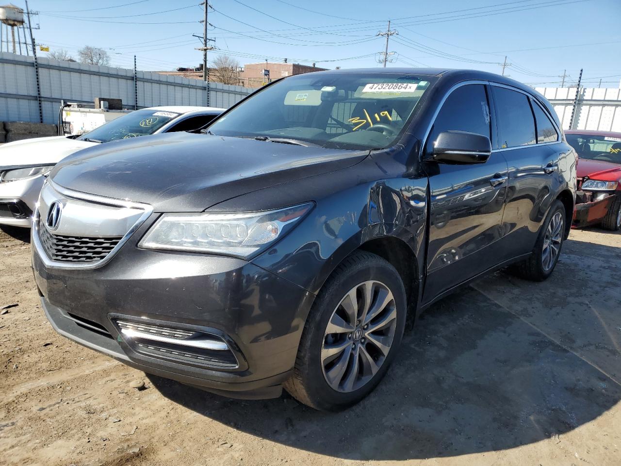 ACURA MDX 2015 5fryd4h44fb013817