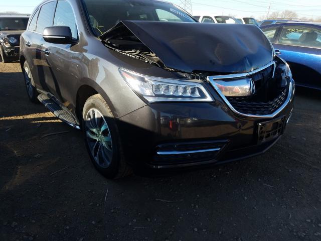 ACURA MDX TECHNO 2015 5fryd4h44fb018967