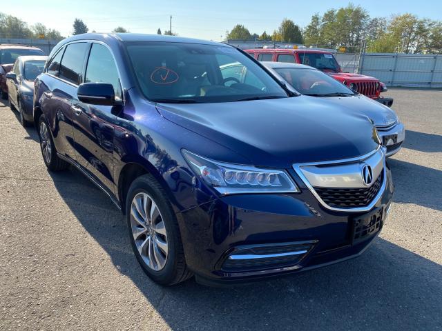 ACURA MDX TECHNO 2015 5fryd4h44fb025403