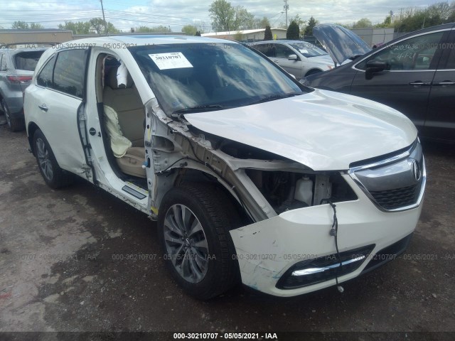 ACURA MDX 2015 5fryd4h44fb032089