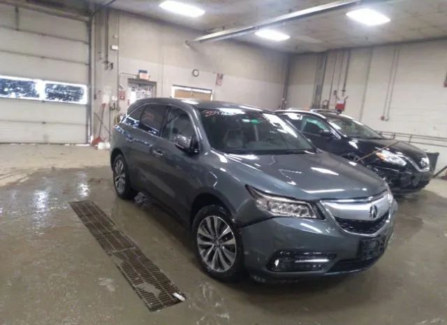 ACURA MDX 2016 5fryd4h44gb016041