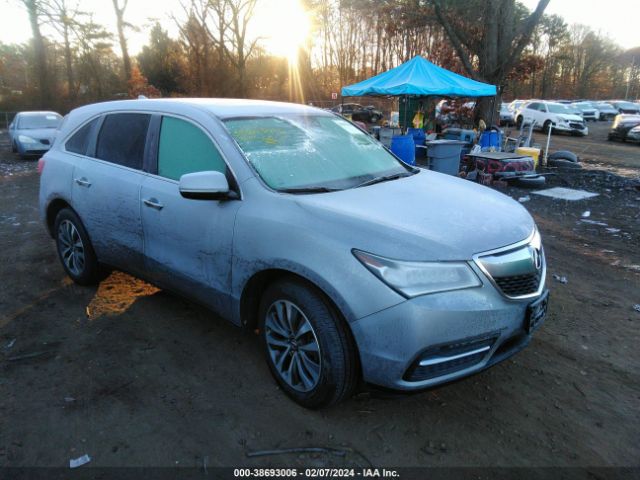 ACURA MDX 2016 5fryd4h44gb020204