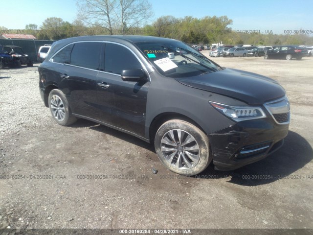 ACURA MDX 2016 5fryd4h44gb032241