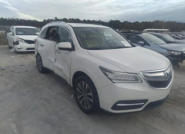 ACURA MDX 2016 5fryd4h44gb033180