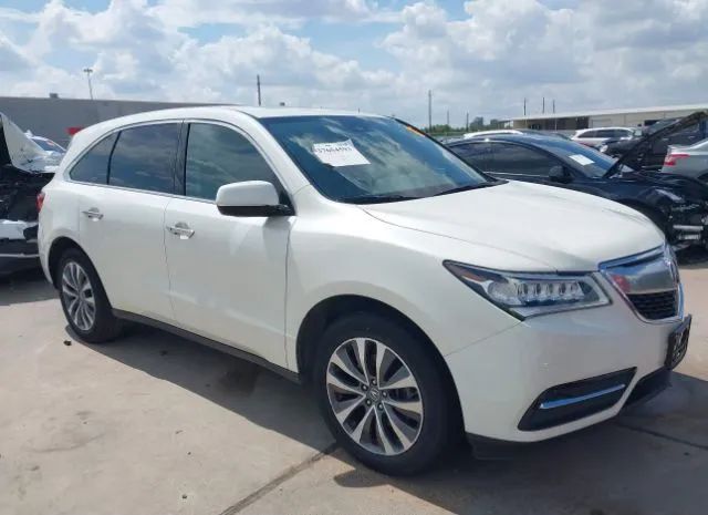 ACURA MDX 2016 5fryd4h44gb041215