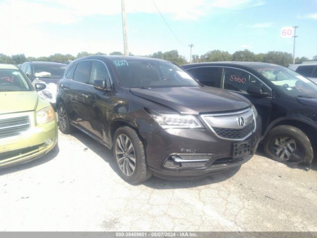 ACURA MDX 2016 5fryd4h44gb042493