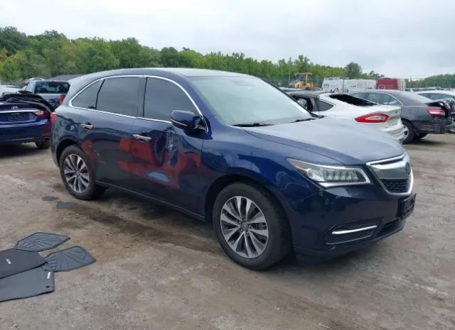 ACURA MDX 2016 5fryd4h44gb042526