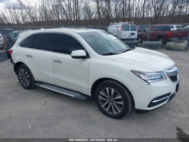 ACURA MDX 2016 5fryd4h44gb042946