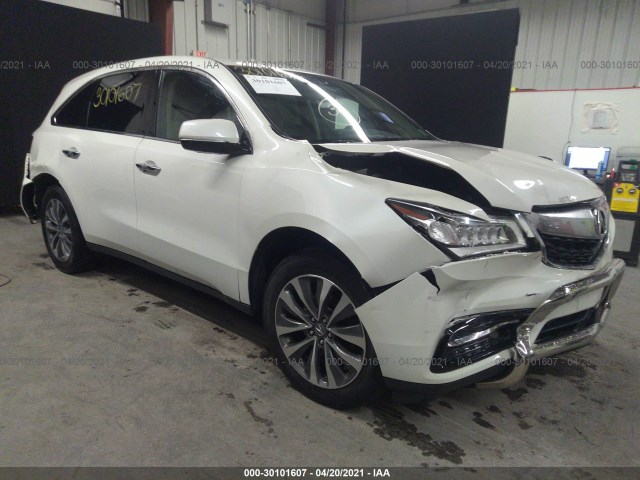 ACURA MDX 2016 5fryd4h44gb045071