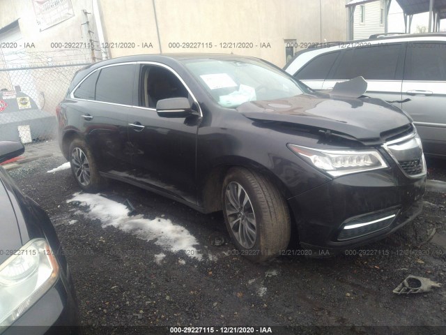 ACURA MDX 2016 5fryd4h44gb052702