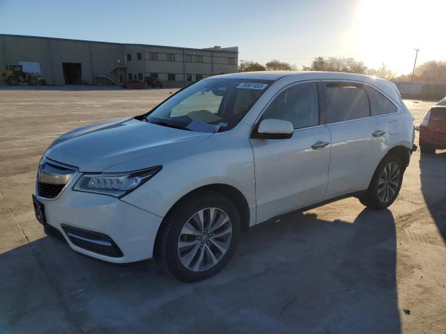 ACURA MDX 2016 5fryd4h44gb061299