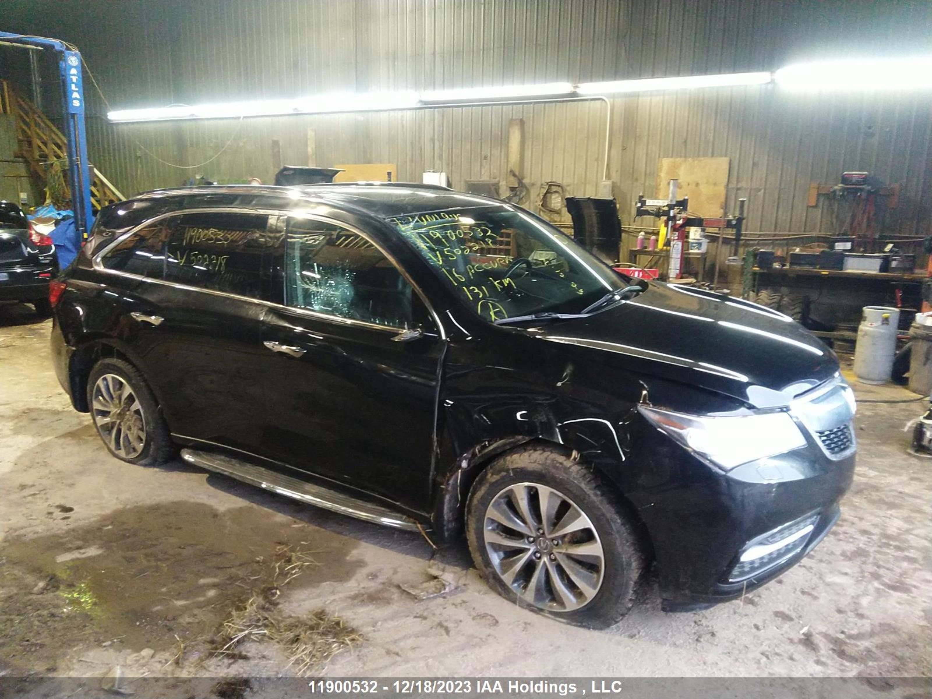 ACURA MDX 2016 5fryd4h44gb502218