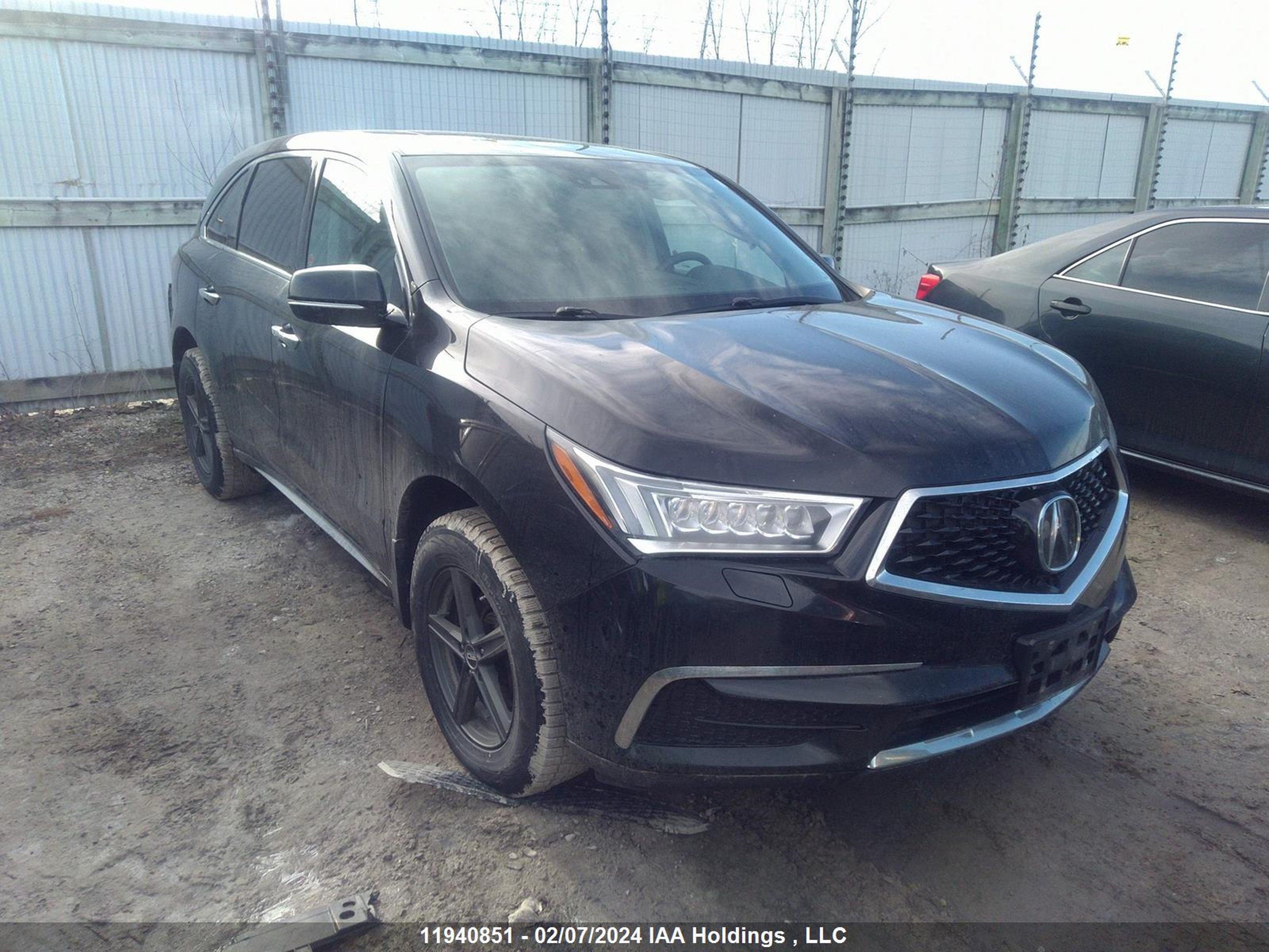 ACURA MDX 2017 5fryd4h44hb505525