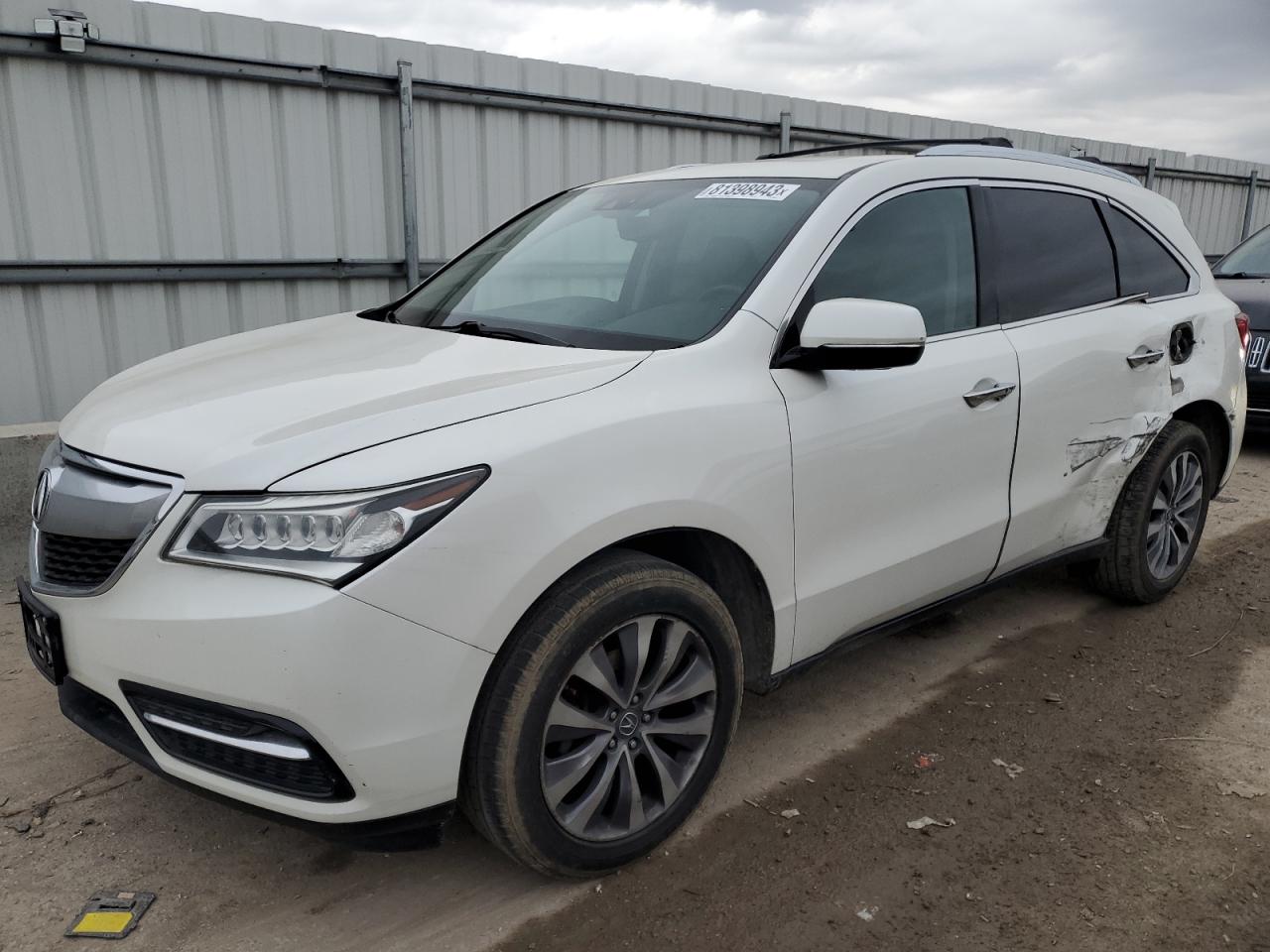 ACURA MDX 2014 5fryd4h45eb005823