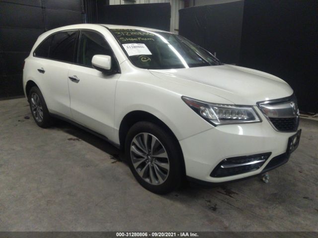 ACURA MDX 2014 5fryd4h45eb011671