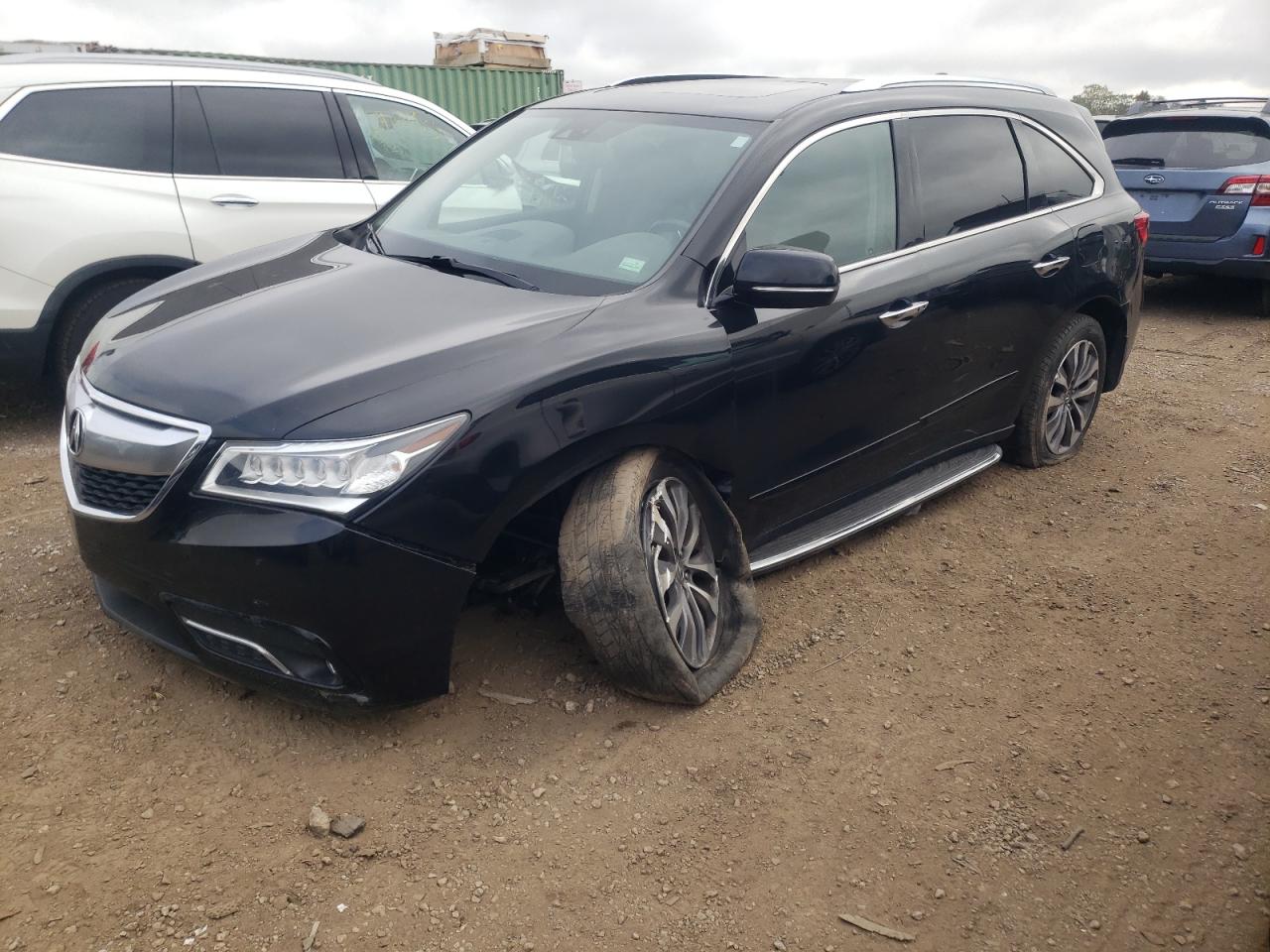 ACURA MDX 2014 5fryd4h45eb015252