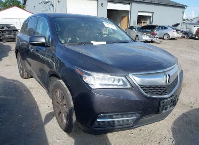 ACURA MDX 2014 5fryd4h45eb016353