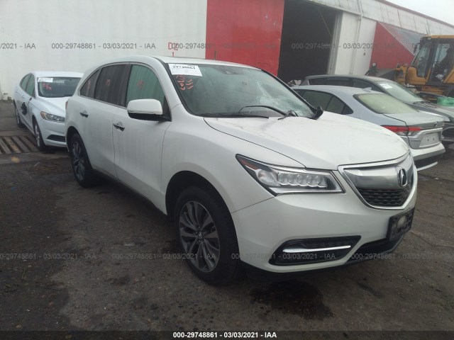 ACURA MDX 2014 5fryd4h45eb018278