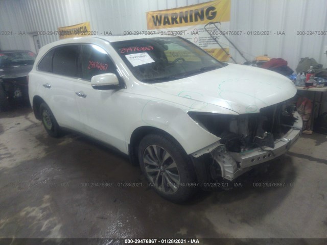 ACURA MDX 2014 5fryd4h45eb020998