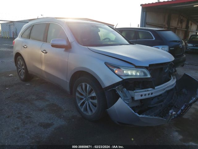 ACURA MDX 2014 5fryd4h45eb021388