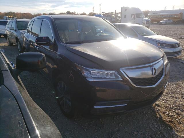 ACURA MDX TECHNO 2014 5fryd4h45eb027157