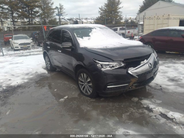 ACURA MDX 2014 5fryd4h45eb033878