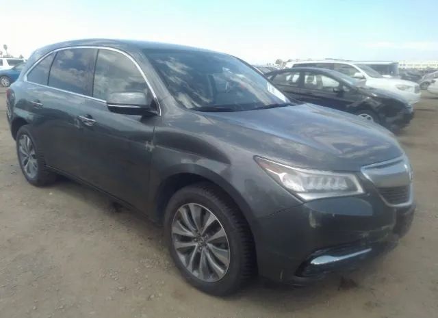 ACURA MDX 2014 5fryd4h45eb034965