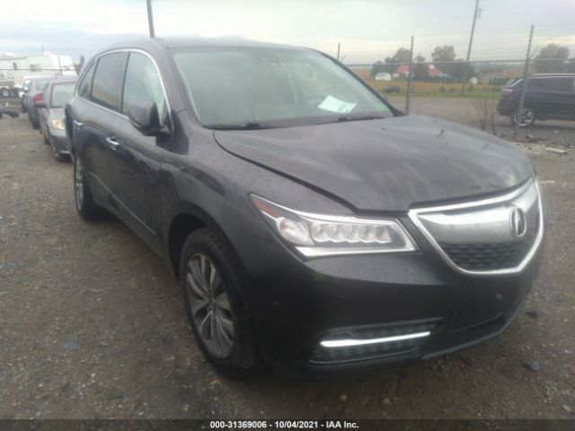 ACURA MDX 2014 5fryd4h45eb037980