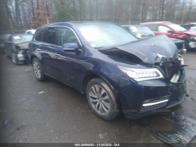 ACURA MDX 2014 5fryd4h45eb038417