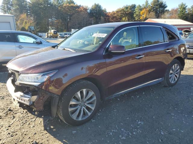 ACURA MDX 2014 5fryd4h45eb046680