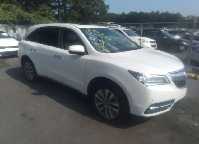 ACURA MDX 2015 5fryd4h45fb005838