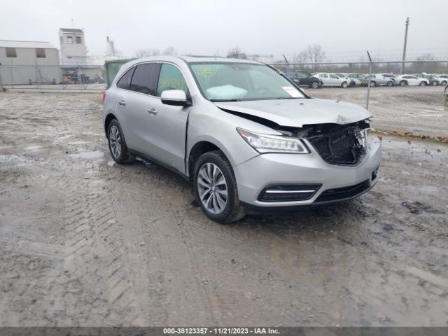 ACURA MDX 2015 5fryd4h45fb016578