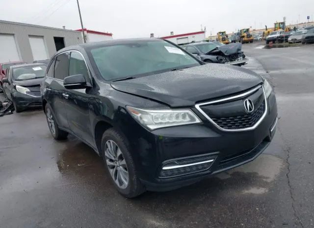 ACURA MDX 2015 5fryd4h45fb017164