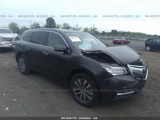 ACURA MDX 2016 5fryd4h45gb001516