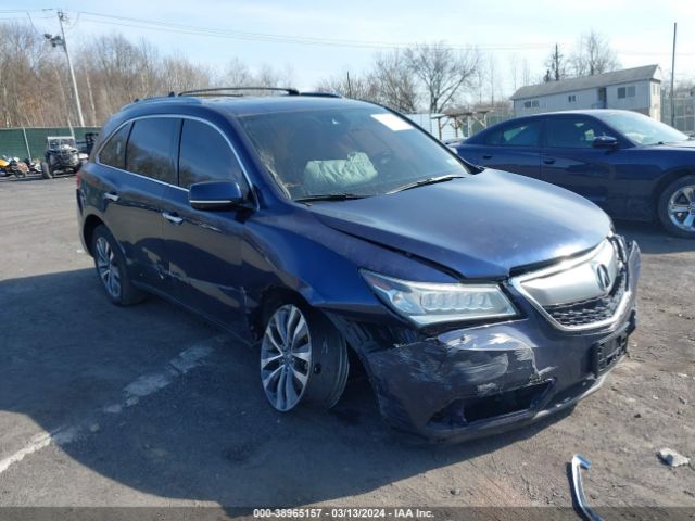 ACURA MDX 2016 5fryd4h45gb002259