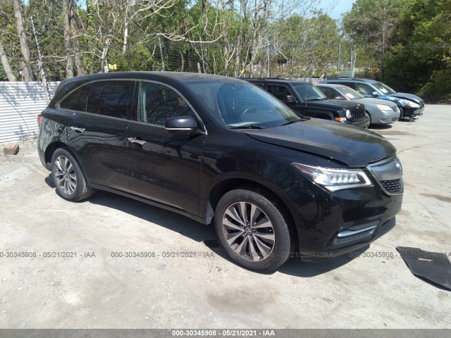 ACURA MDX 2016 5fryd4h45gb012953