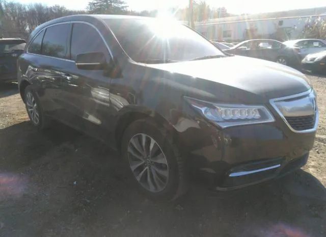 ACURA MDX 2016 5fryd4h45gb014119