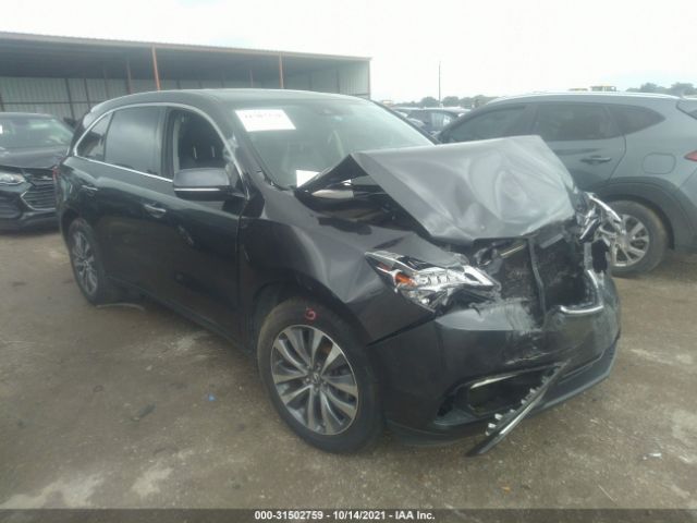 ACURA MDX 2016 5fryd4h45gb015187