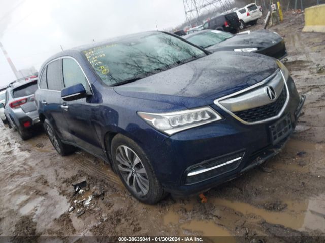 ACURA MDX 2016 5fryd4h45gb017764